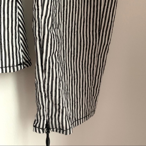 NWT Zara Striped Poplin Blouse Top - Picture 8 of 8